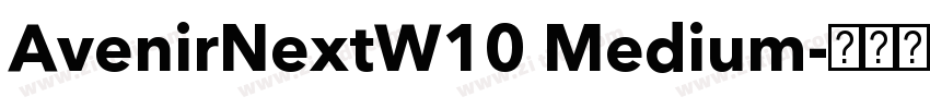 AvenirNextW10 Medium字体转换